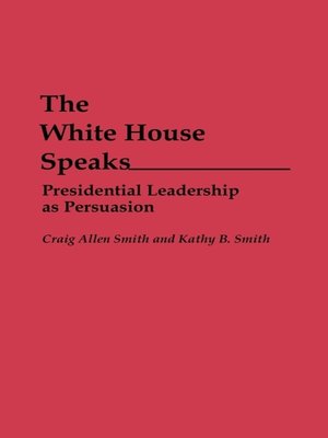 cover image of The White House Speaks